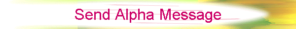 Send Alpha Message